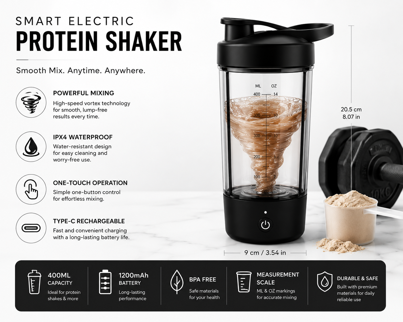 Electric Protein Shaker