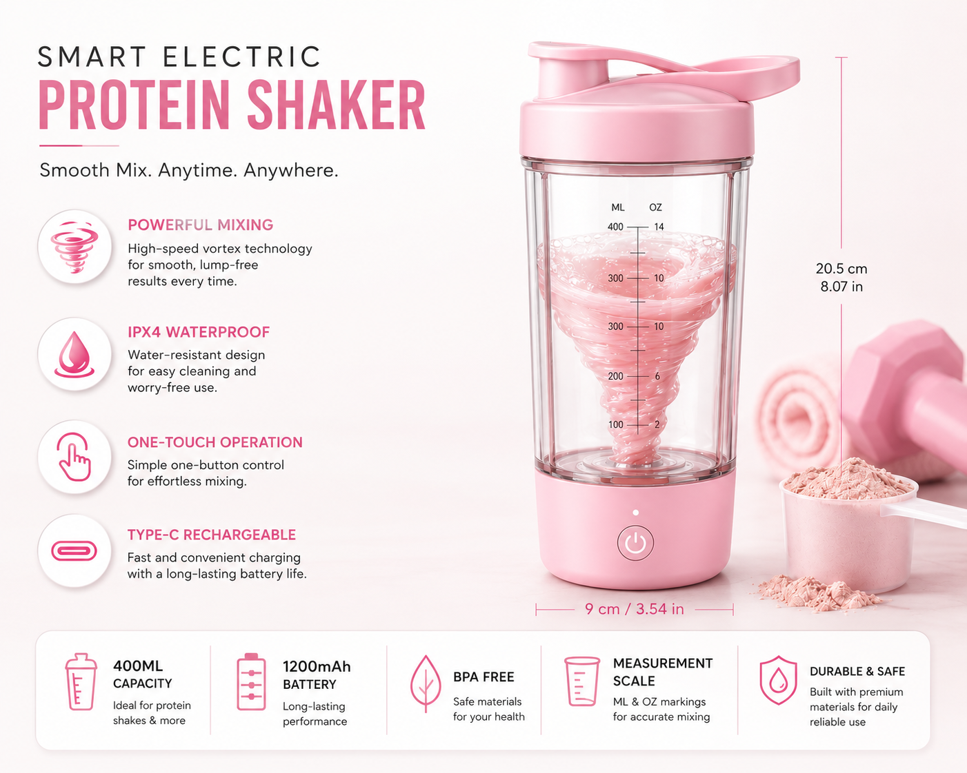 Electric Protein Shaker